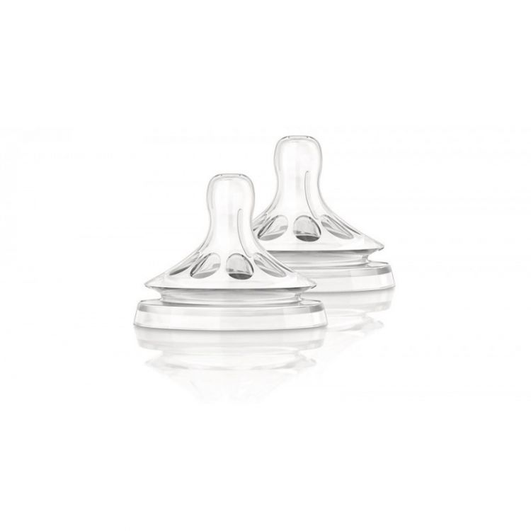 TETINA NATURAL FLUJO LENTO AVENT PHILIPS RECIEN NACIDO + 0 MESES
