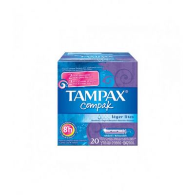 TAMPAX COMPACK LITES 24