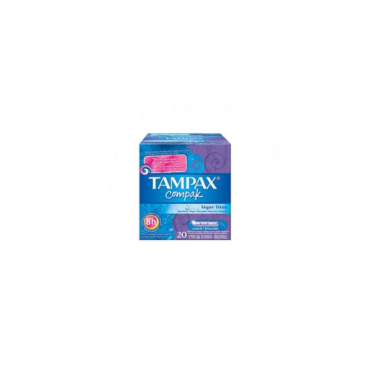 TAMPAX COMPACK LITES 24
