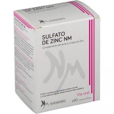 SULFATO ZINC NM 90 CAPS