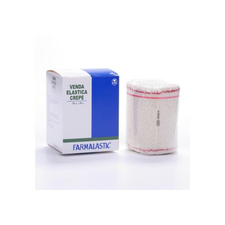 VENDA ELASTICA CREPE FARMALASTIC 1 UNIDAD 4 M X 7 CM