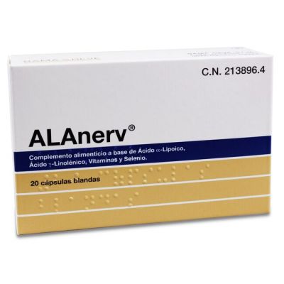 ALANERV 920 MG 20 CAPS