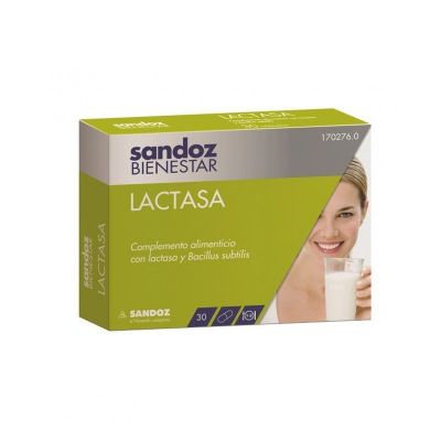 SANDOZ BIENESTAR LACTASA 30CAP
