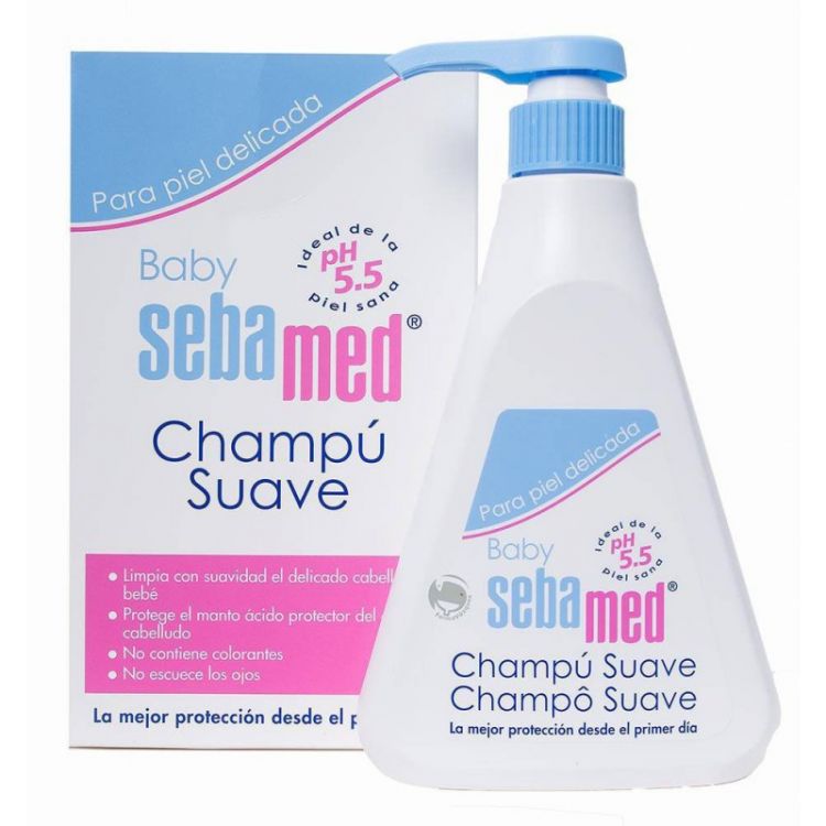 SEBA MED BABY CHAMPU SUAVE 500