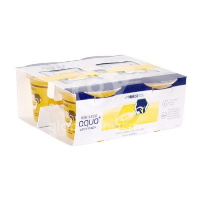 RESOURCE AGUA GEL LIMON 4X125