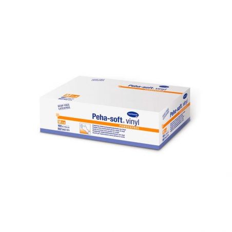 GUANTE PEHASOFT VINIL TM 100U