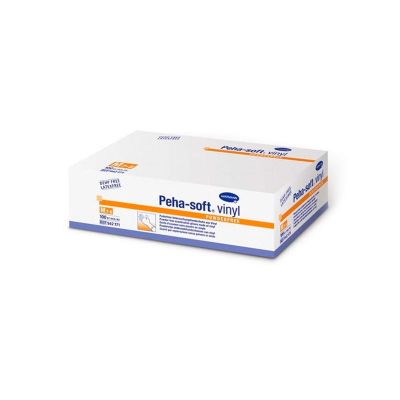GUANTE PEHASOFT VINIL TL 100U