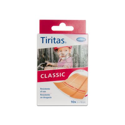 TIRITAS TELA SURT 10X6CM 10UD