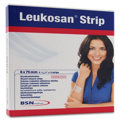 LEUKOSAN STRIP 6 MM X 75 MM