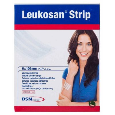 LEUKOPLAST STRIP 6 MM X 100 MM