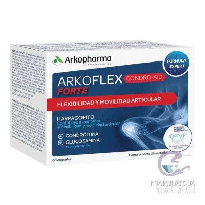 ARKOFLEX FORTE GLUCOSAMINA CONDROITINA Y HARPAGOFITO 60 CAPSULAS