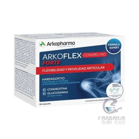 ARKOFLEX FORTE GLUCOSAMINA CONDROITINA Y HARPAGOFITO 60 CAPSULAS
