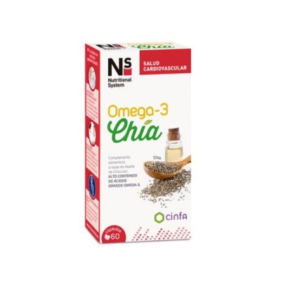 NS OMEGA3 CHIA 60CAP