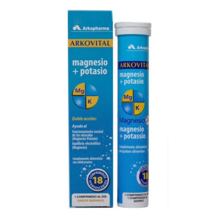 ARKOVITAL MAGNESIO+POTAS 18 CO