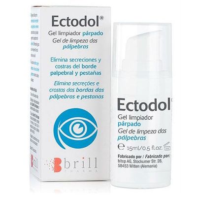 ECTODOL GEL LIMP PARPADOS 15ML