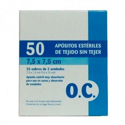 OC COMPRESA SIN TEJ 50U7,5X7,5