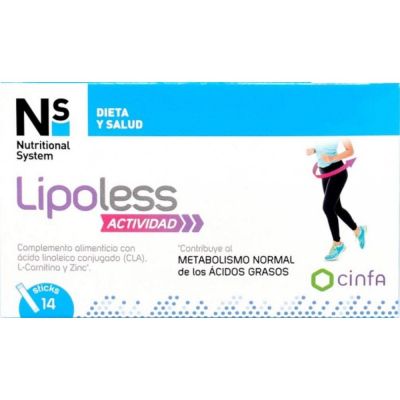 NS LIPOLESS ACTIVIDAD 14STICKS