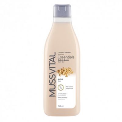 MUSSVITAL ESSENTIALS GEL BAÑO EXTRATAMIENTO DE AVENA 1 ENVASE 750 ml