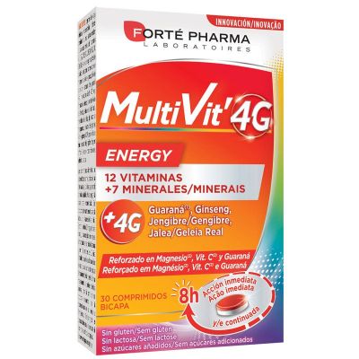 MULTIVIT 4G ENERGIA 30 COM