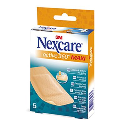 NEXCARE TIRAS ACTIVE 360 5UN