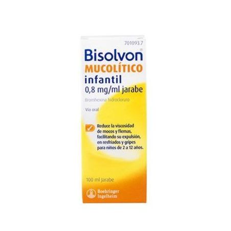 BISOLVON EXPECTORANTE JARABE 1 FRASCO 100 ml