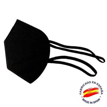 APOLO MASCARILLA FFP2 CABEZA NEGRA 50 UNID ESPAÑO