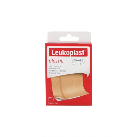 LEUKOPLAST ELASTIC 6CM X 1M