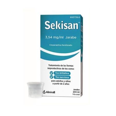 SEKISAN 3,54 mg/ml JARABE 1 FRASCO 200 ml