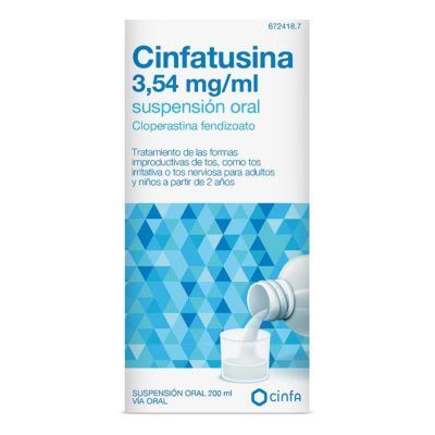 CINFATUSINA 3,54 MG/ML SUSPENSION ORAL 1 FRASCO 120 ML