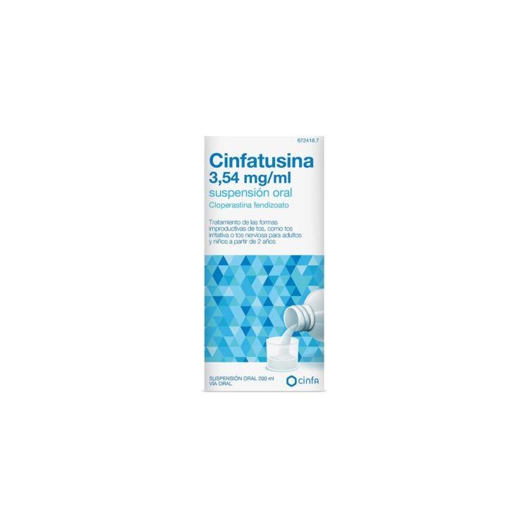 CINFATUSINA 3,54 MG/ML SUSPENSION ORAL 1 FRASCO 120 ML