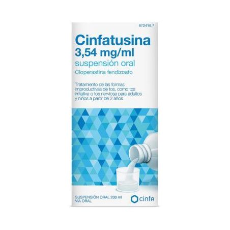 CINFATUSINA 3,54 MG/ML SUSPENSION ORAL 1 FRASCO 120 ML