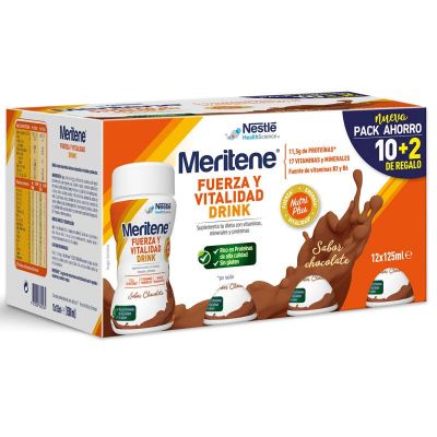 MERITENE DRINK CHOCO 10+2 (12X180ML)