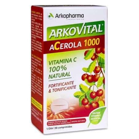ARKOVITAL ACEROLA 1000 30 COMP