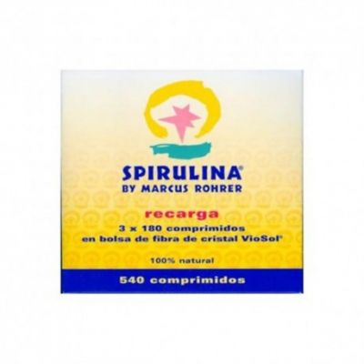SPIRULINA RECARGA 3X180COMP