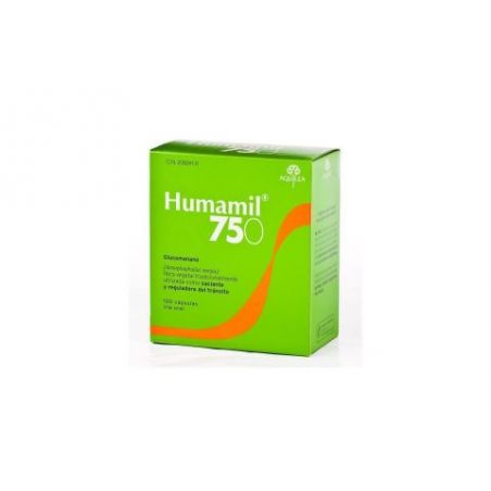 HUMAMIL GLUCOMANANO 750 mg 90 CAPSULAS