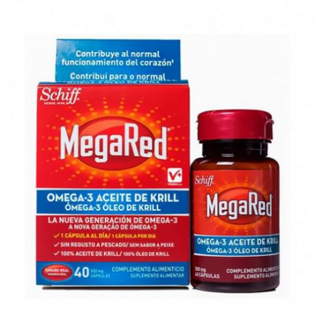 MEGARED 500 MG 40 CAPS