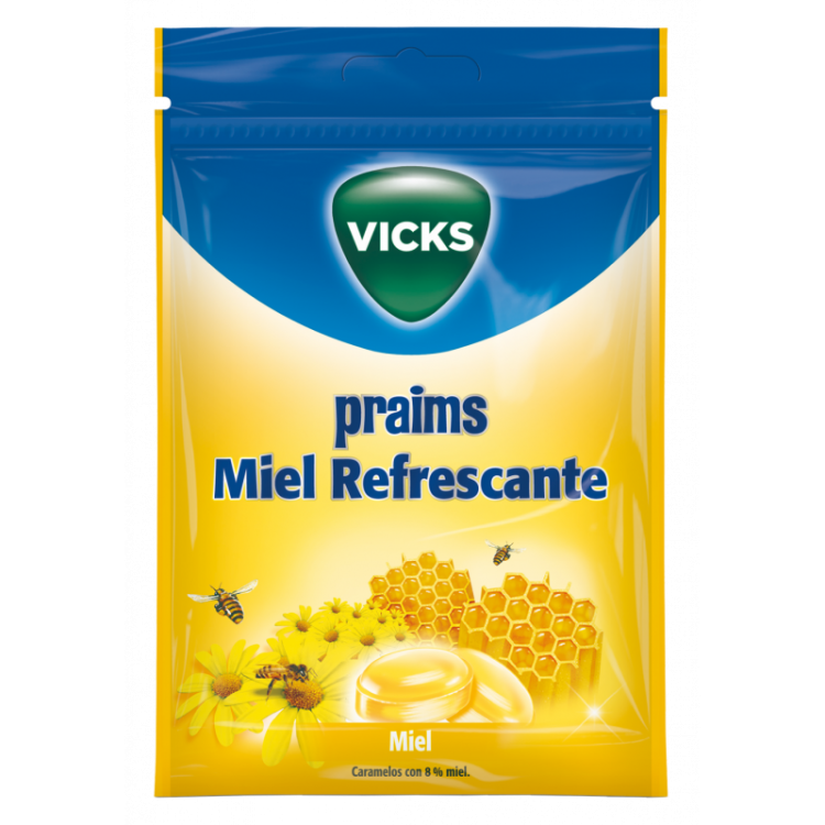 VICKS CARAMELOS MIEL 72GR