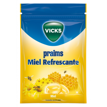 VICKS CARAMELOS MIEL 72GR