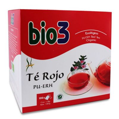 BIO 3 TE ROJO ECO 100 BOLS
