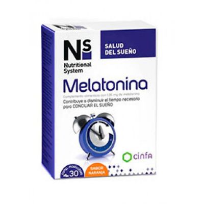 N+S MELATONINA 30 COMP