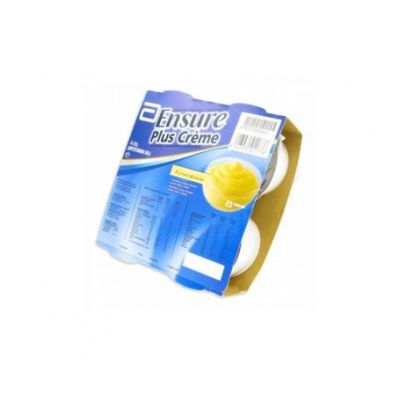 ENSURE PLUS CREMA 4 TARRINAS 125 g SABOR VAINILLA