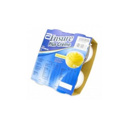 ENSURE PLUS CREMA 4 TARRINAS 125 g SABOR VAINILLA
