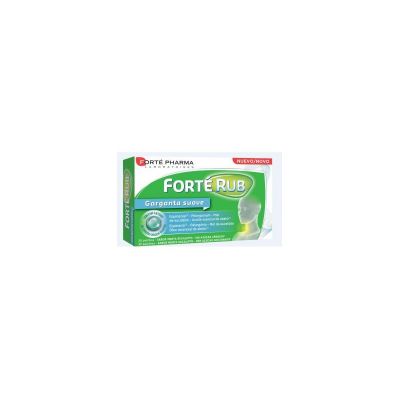 FORT+ RUB GARGANTA SUAVE 20PAS