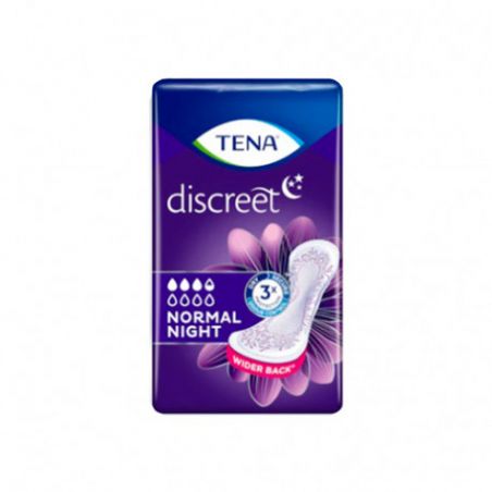 TENA DISCREET NORMAL NIGHT 10U