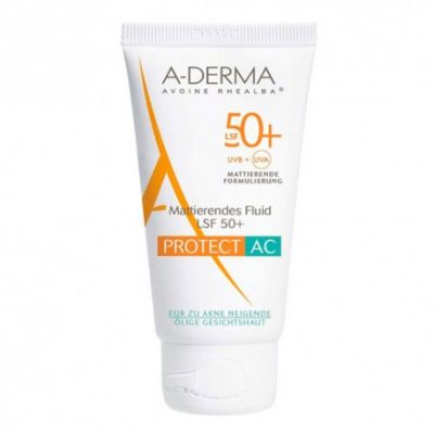 ADERMA PROTECT AC FLUID 50+ 40
