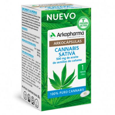 ARKOCAPSULAS CANNABIS 45 CAPS