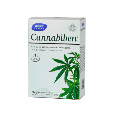 CANNABIBEN 30 CAPSULAS BLANDAS