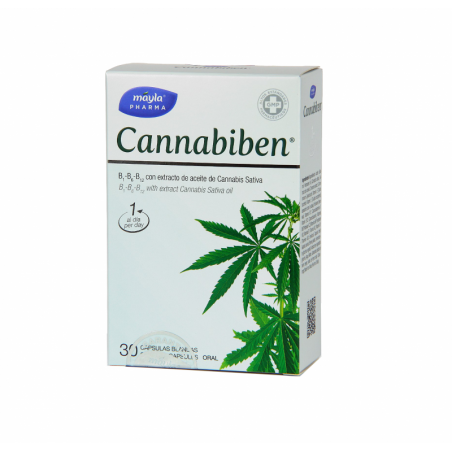 CANNABIBEN 30 CAPSULAS BLANDAS