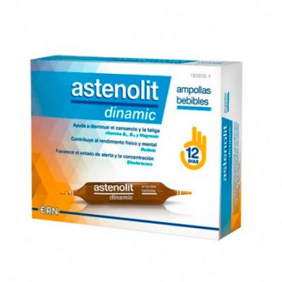 ASTENOLIT DINAMIC 12 AMPOLLAS