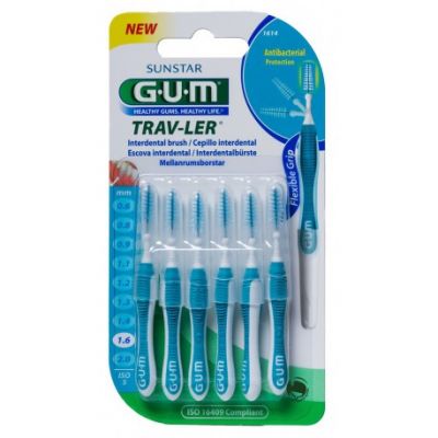 GUM TRAV-LER INTERDENT 1614 6U